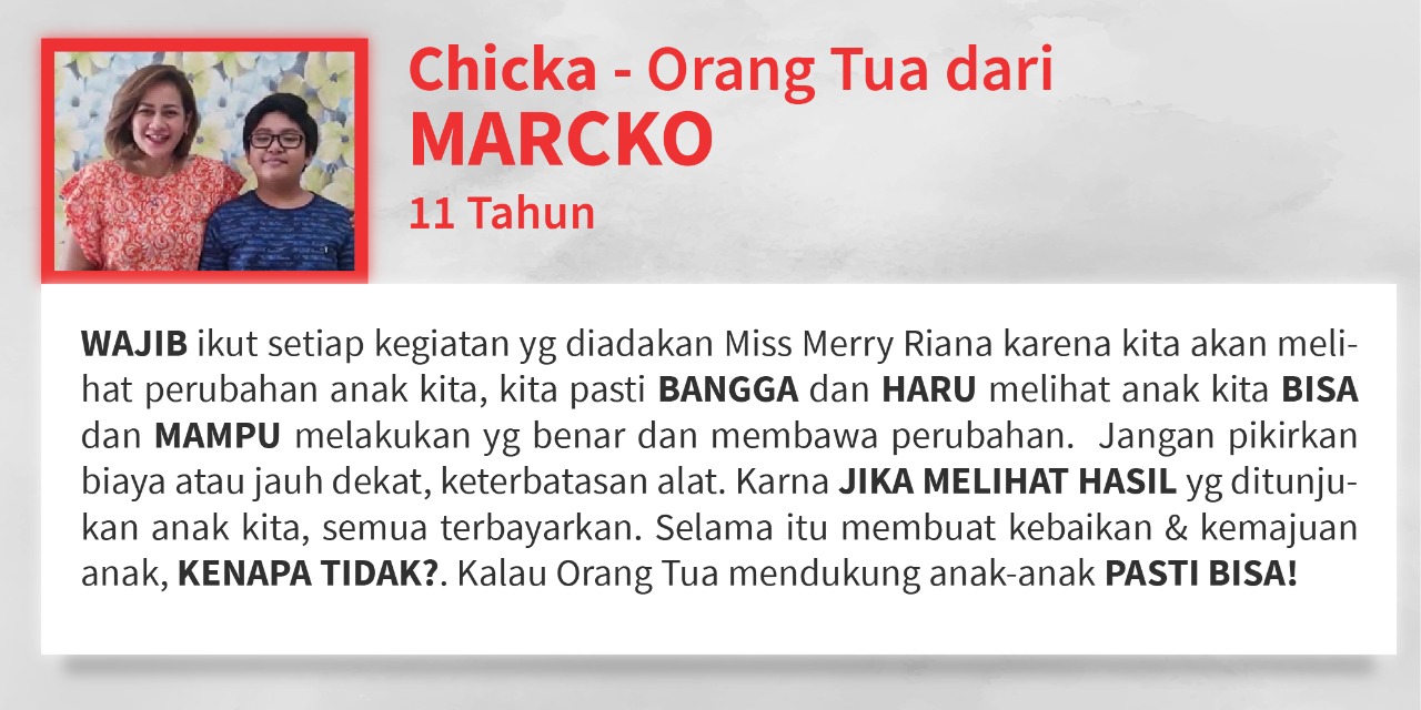 Testimoni dari Chicka tentang Kursus Online I Lead!